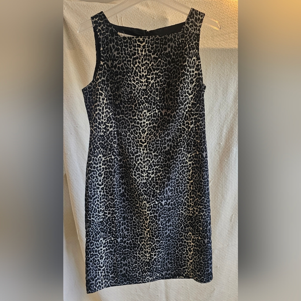 Karin Stevens Snake Pring Shift Dress, Size 4
